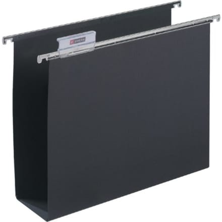 Hangmap Djois Alzicht A4 frontaal U-bodem 80mm zwart
