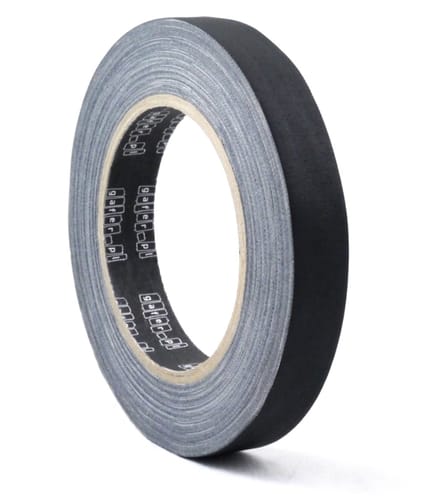 Gafer.pl Pro Matt Gaffer Tape 19mm x 25m Zwart