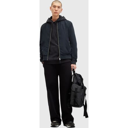 AllSaints Bassett Bomber Potion Blue Größe: S | Bomberjacken Outlet | Herren | Blau