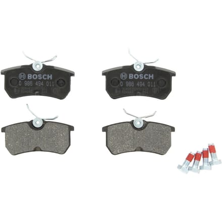 Remblokset BOSCH 0 986 494 011, achter