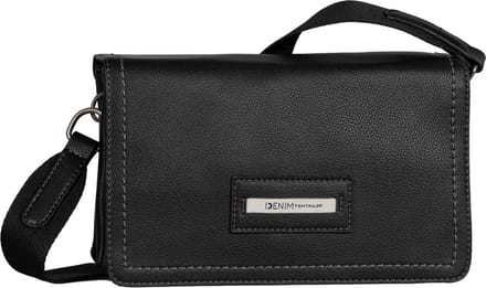 TOM TAILOR Schoudertas Suzan Flap Bag Black Zwart