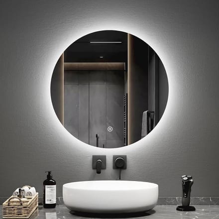 LED Badkamerspiegel met Verlichting Warm Wit en Touch Schakelaar