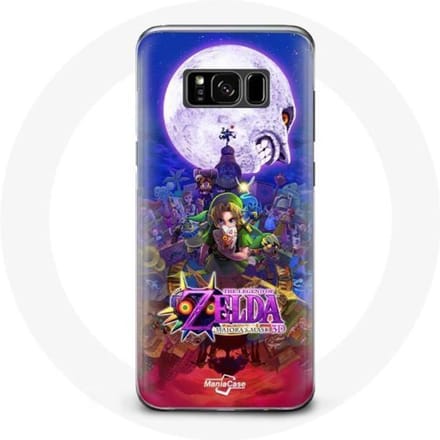 Coque pour Samsung Galaxy S8 plus La légende du Masque de Majora Zelda Jeux Vidéo