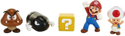 NINTENDO SUPER MARIO ACORN PLAINS 6CM FIGURE MULTIPACK DIORAMA SET