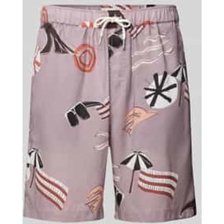 Relaxed fit bermuda met steekzakken, model 'FAVE'