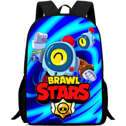 Brawl Stars Schooltas Hoge Definitie Print Multi-Functioneel Lichtgewicht Rugzak