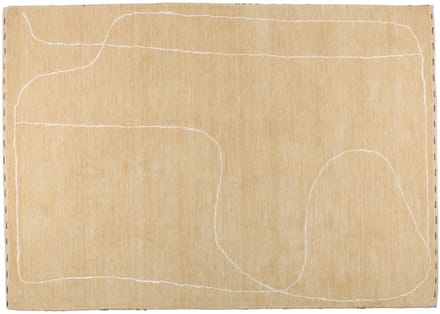 Zuiver Doodle Vloerkleed 200x300 cm - Beige