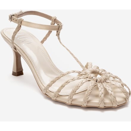 Gerald Gevlochten Riem Stiletto Pump