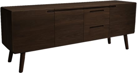Tower Living Dressoir Aura acaciahout 210 cm - Espresso
