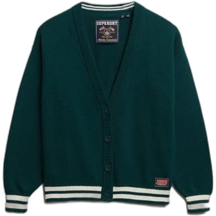 Superdry - Wijdvallend gebreid vest - Dames - Cardigans