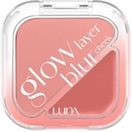 LUNA - Glow Layer Blur Cheek - 12 Types #09 Pink Leaf