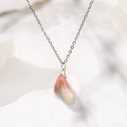 Edelsteen ketting dames – Botswana Agaat | Liefde, heling & bescherming