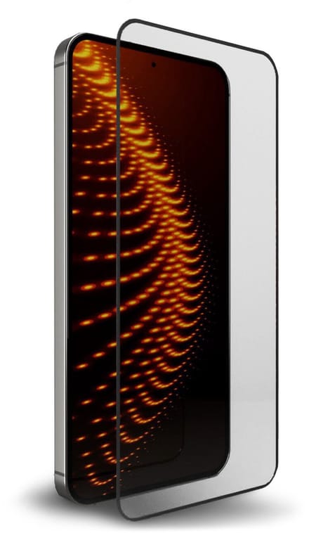 SBS Tempered Glass D3O Serie - Gehard Glas met Frame - Voor Samsung Galaxy S25+/S24+ - Technologie D3O