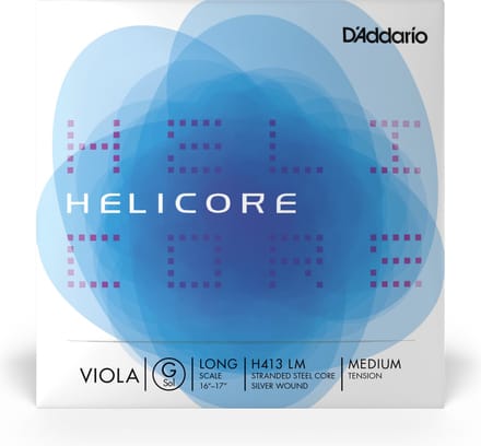 D'Addario H413 LM Helicore viool losse G snaar Medium Long Scale