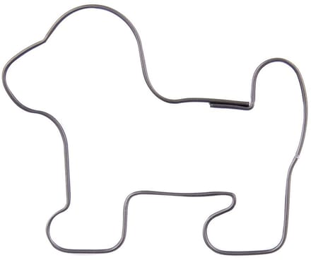 Orion - Stalen Koekjesvorm - Hond 5,5 cm - Duurzaam en Vaatwasmachinebestendig