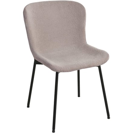 Set van 2 eetkamerstoelen Maceda bouclé | House Nordic