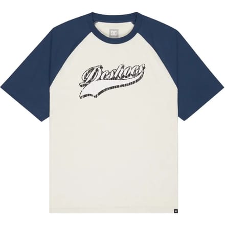 Dc Shoes Rugged Raglan T-shirt Met Korte Mouwen Wit S Man