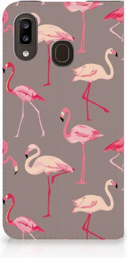 Samsung Galaxy A30 Hoesje maken Flamingo