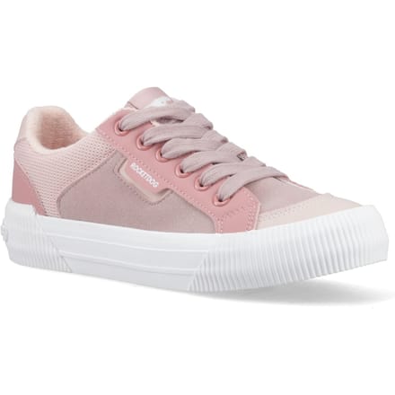 Rocket Dog Cheery Blocked Fabric Textiel Dames Mauve/Roze Sneakers