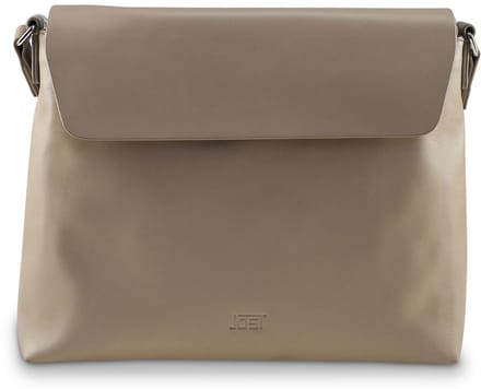 JOST Leren schoudertas Arva Crossbody Bag Ecru Taupe