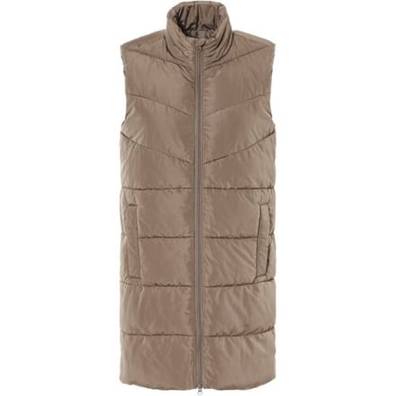 ESMARA Lange dames bodywarmer (Bruin, XS (32/34))