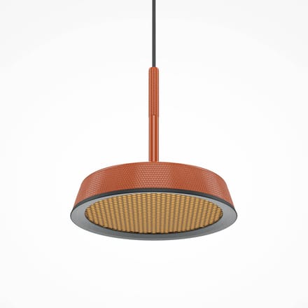 Maytoni LED hanglamp El, Ø 15,3 cm, oranje, aluminium