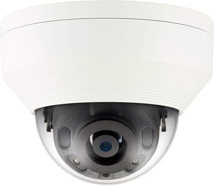 Beveiligingscamera Buiten - IP Camera Dome - Bewaking Huis - Vandaalbestendig Ontwerp - 1920 x 1080 Pixels - Ivoor