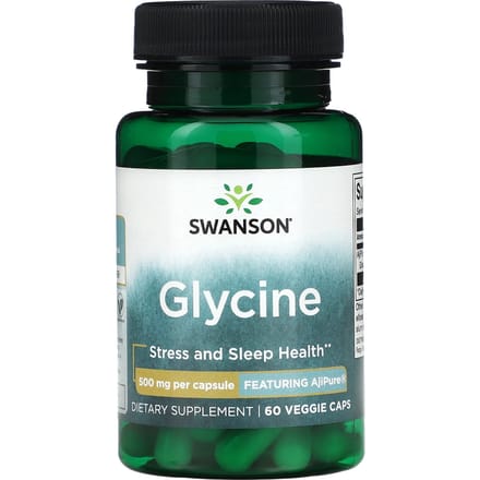 Glycine, 500Mg, 60 Vegetarische Capsules