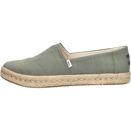 Toms Alpargata Rope 2.0 Espadrilles - Dames - Groen - Maat:43½
