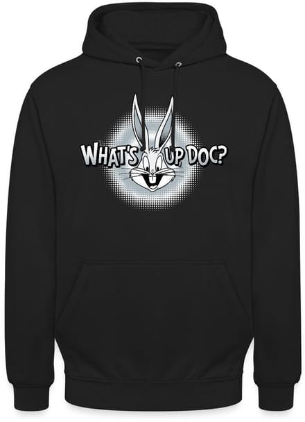 Looney Tunes Bugs Bunny What's Up Doc Hoodie Unisex