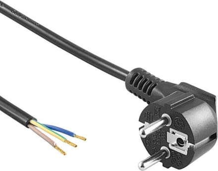 Ledvion - Efficiënte installatie van 1.5 meter (2 x 0 -75 mm²) - Incl. Stekker - 230V