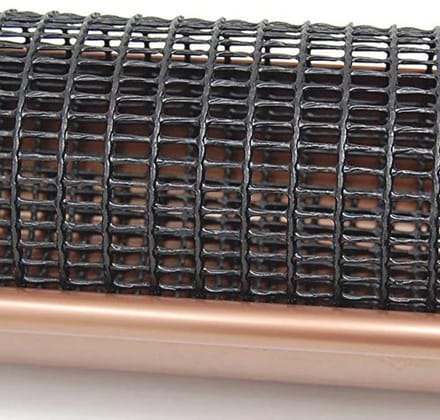 Buisnet voor Dakgoten - 1 meter, Set van 5 Stuks, Zwart