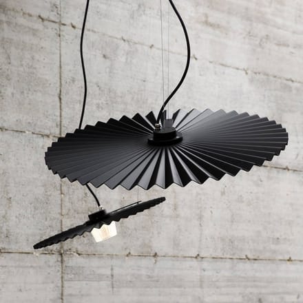 Karman Gonzaga LED hanglamp, Ø 59 cm, zwart