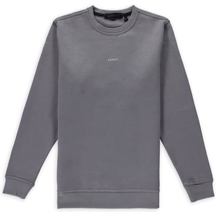 Aspact  Back Logo Sweater Quick Silver Size: XXL | Sweaters Outlet | Unisex | Grijs