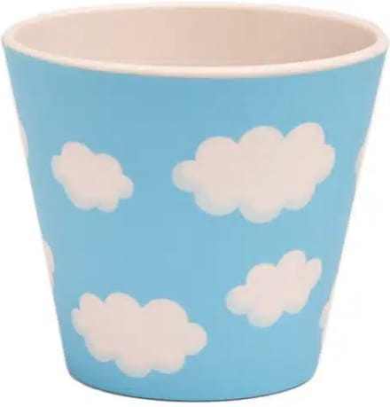 Quy Cup - 90ml Ecologische Reis Beker - Espressobeker “Sky” 7x7x7cm