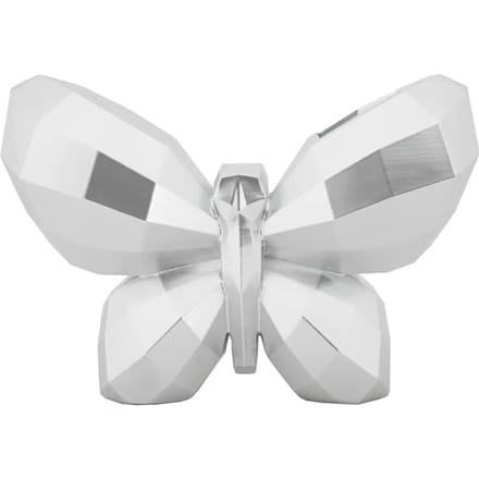 Vaas Butterfly Vase Silver 22,5×8×15 cm