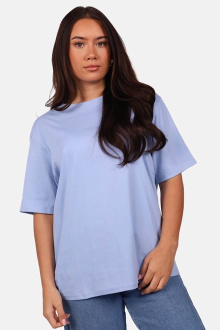 Getdrezzed Top - Maat: M - Oversized shirt lichtblauw