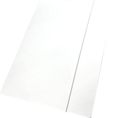 Interdruk Map met Elastiek A4+ Wit - Documentenmap 300g