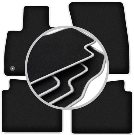 CARLUX-SILVER automatten voor: Ford Kuga MK3 SUV (2019-)