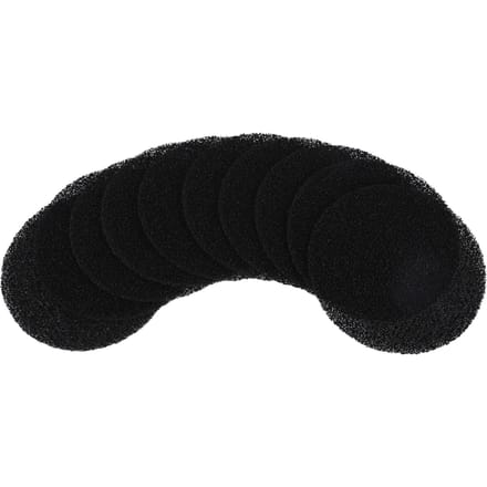 10 stuks Mini Bureau Afzuigkap Filter Spons Keuken Afzuigkap Actieve Koolfilter Spons Pad black