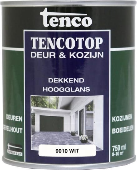 Tenco tencotop deur & kozijn dekkend hoogglans wit - 750 ml