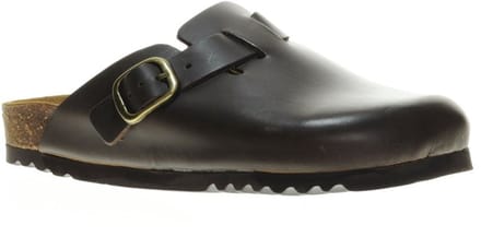 Scholl Fae New Coffee Lederen Muil maat 36