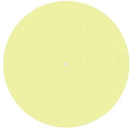 Pro-Ject Vilt mat 300mm geel Platenspeleraccessoire