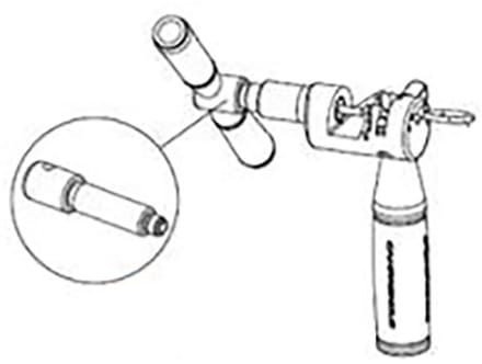 Campagnolo Ut-cn200/ut-cn300 Central Axle Kettingpen-extractor Zilver