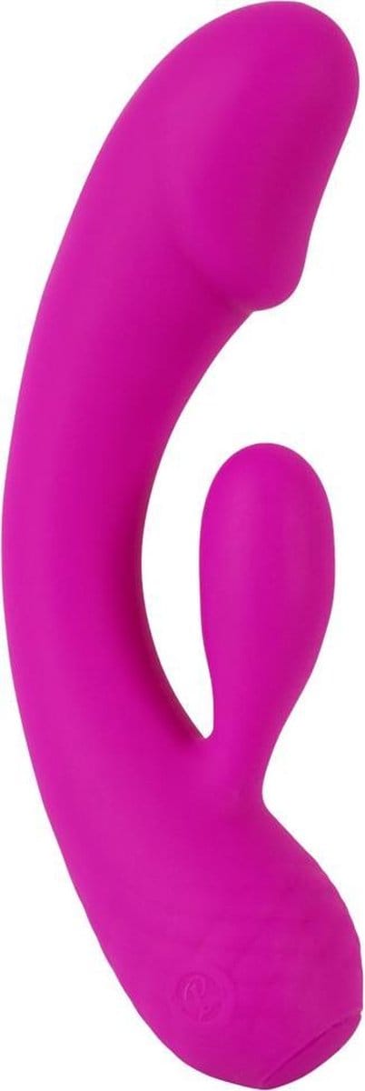 Zachte Rabbit Vibrator met Eikel Vorm