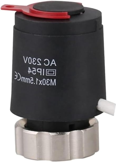 Verwarming Actuator - Thermostaat Klep - Vloerverwarming Regelen - Compact Slim Ontwerp - M30x1.5mm - Wit
