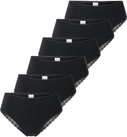 Schiesser Dames brazil slip 6 pack 95/5 Modern Cotton