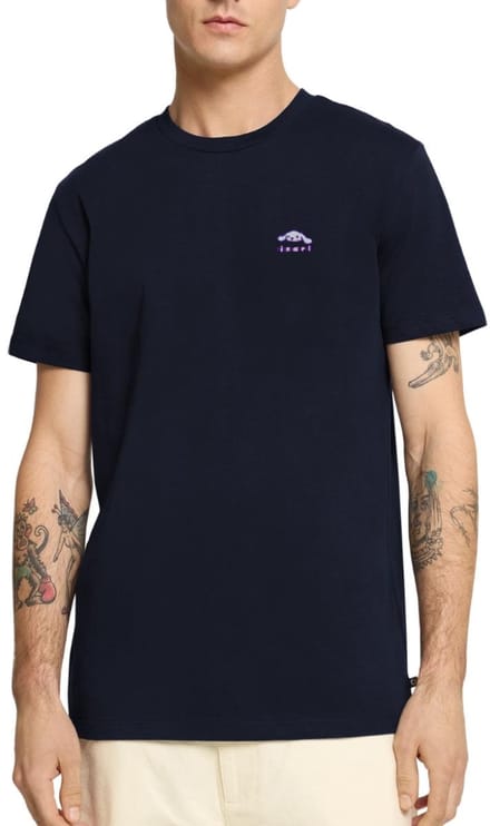 Cinnamoroll Geborduurd Portret Premium T Shirt Heren