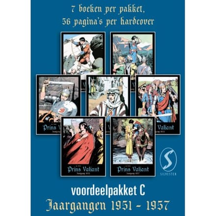 Prins Valiant Pakket C: Deel 15-21 - Prins Valiant - Hal Foster