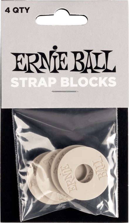 Ernie Ball 5625 Strap Blocks grijs (4 stuks)
